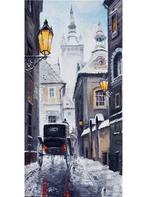 Pix Art Sanat Eski Avrupa Pixart Sanat Elmas Mozaik Tablo Diamond Türkiye 30 x 61 cm