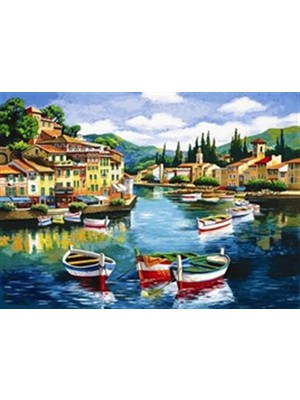 Pix Art Sanat Kasaba Pixart Sanat Elmas Mozaik Tablo Diamond Türkiye 55 x 40 cm