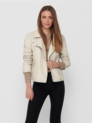 Jack & Jones 23Y Only 15153079 Kadın Deri Mont