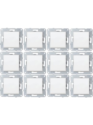 Viko Karre 12 Adet Tekli Anahtar - Çerçevesiz