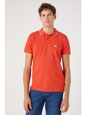 Wrangler Wrangler Erkek Turuncu Polo Tişört