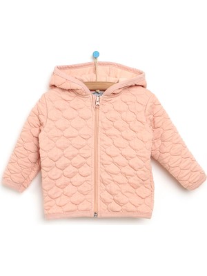 Hello Baby Hellobaby Basic Fermuarlı Kapüşonlu Hırka Kız Bebek