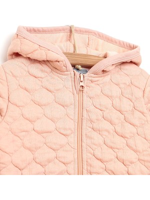 Hello Baby Hellobaby Basic Fermuarlı Kapüşonlu Hırka Kız Bebek