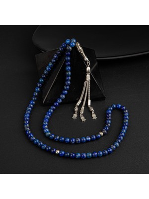 Osmanlı Doğal Taş Lapis Lazuli Doğal Taş Tesbih 99LUK - 6mm