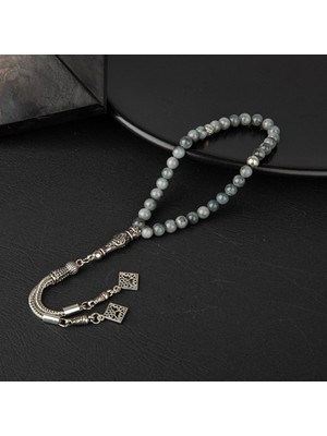 Osmanlı Doğal Taş Labradorit Doğal Taş Tesbih 33LÜK - 6mm