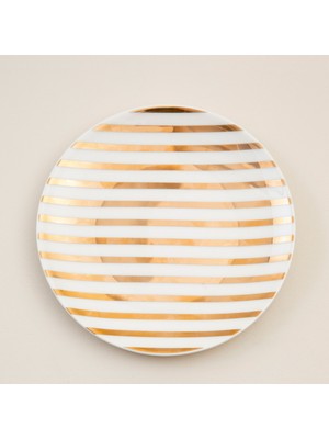 Chakra Raya Gold  Pasta Tabağı 19 cm Standart
