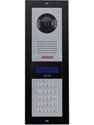 AUDIO 3002-ŞİFRELİ Mekanik Butonlu Dijital Zil Paneli 2 Satır Ekran