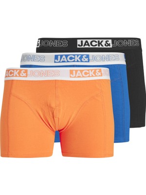 Jack & Jones Logo Islemeli 3'lü Boxer Paketi- Yaku