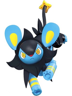 Mattel Mega Construx Pokemon Luxio GMD36 100 Parça Figür Seti Erkek Çocuklar İçin Eğlenceli Hediye