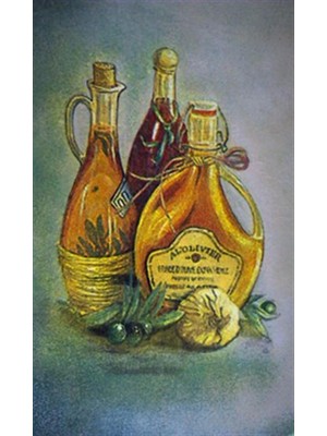 Yağdanlıklar Pixart Sanat Elmas Mozaik Tablo Diamond Türkiye 30*51