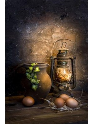 Taze Yumurtalar  Pixart Sanat Elmas Mozaik Tablo Diamond Türkiye 41*58