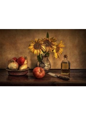 Mutfak Masası Pixart Sanat Elmas Mozaik Tablo Diamond Türkiye 76*51