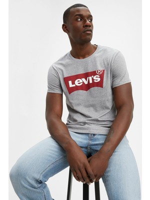 Levi's Erkek Batwing Logo Pamuklu T-Shirt - 17783-0312