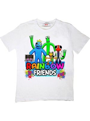 TakeTshirt Rainbow Friends Çocuk Tişört Unisex