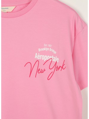 Aeropostale T-Shirt, 13-14 Yaş, Pembe