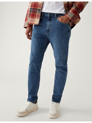 Marks & Spencer Tapered Fit Jean Pantolon