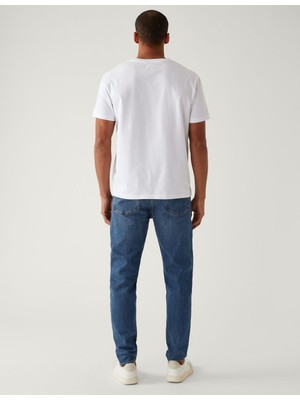 Marks & Spencer Tapered Fit Jean Pantolon