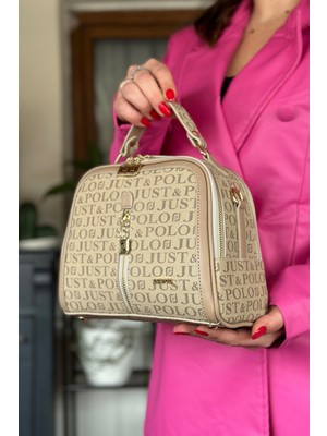 Just Polo  El Omuz Askılı 2 Bölmeli Kadın Çantası 2057-GB