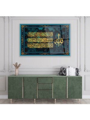 Emya Home Ayetel Kürsi Cam Tablo