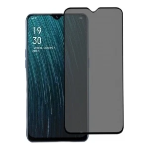 Oppo A5 2020 Uyumlu Tam Kaplayan Hayalet Seramik Nano Ekran Koruyucu (Siyah) NT-98735