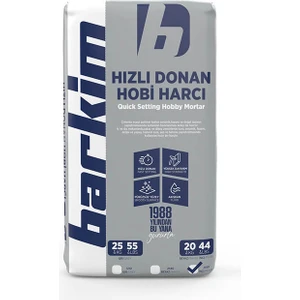 Hızlı Donan İnci Beyaz Dekoratif Hobi Harcı İnci Beyaz 2450 20 kg