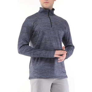 Ghassy Co. Erkek Running Nem Emici Uv Güneşten Koruma Parmaklık Detaylı Uzun Kollu Outdoor Tshirt