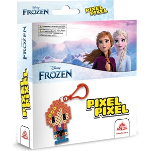 Pixel Pixel Boncuk Etkinlik Seti-Disney Frozen Anna Anahtarlık BB14-02