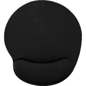 Bilek Destekli Siyah Ergonomik  Mouse Pad