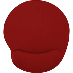 Kırmızı Bilek Destekli Ergonomik Kaymaz Taban Mouse Pad