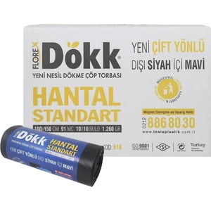 Dökk Standart Hantal Boy Çöp Poşeti 100 Adet