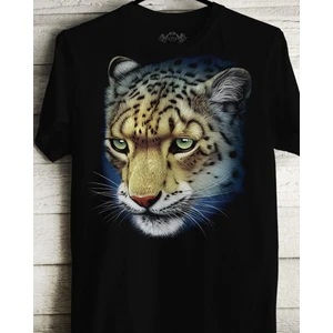 Erkek Leopar Baskılı T-Shirt