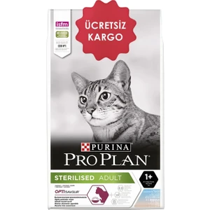Pro Plan Morina ve Okyanus Balıklı Kısır Kedi Maması 10 kg - Yeni Tarihli