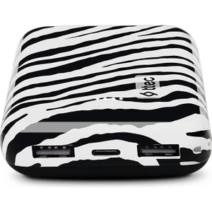 Artpower 10.000MAH Powerbank - Zebra