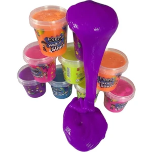 Slime Kaliteli Event 200 gr 5 Renk Test Raporlu (5 x 200 Gr)