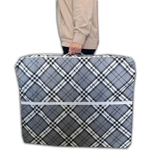 Vip Home Concept Tek Kişilik Katlanır Yer Yatağı (70 X 180 X 6Cm) Gri Ekose Sünger Yatak