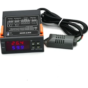 Sht2000 220V 10A Isı Ve Nem Kontrolörü