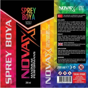 Sprey Boya 200 ml Kırmızı