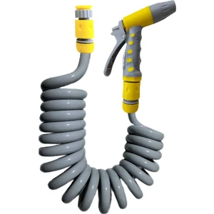 Spiral  Veranda Araç Yıkama Bahçe Sulama 2 Fonksiyonlu Bay-Tec Başlıklı Set