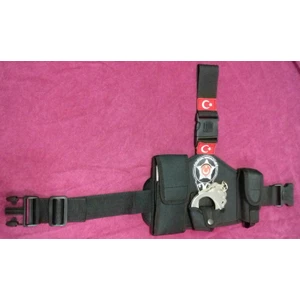 Aldatmaz Askeri Malzeme Adana Klas Özel Güvenlik Silahsız Bacak Kılıfı