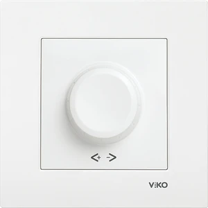 Karre Rotatif Dimmer Rl 600W/VA Çerçeveli - Beyaz