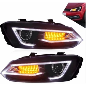 Vw jetta ön far lambası ledli audi dizayn 2011 / 2017