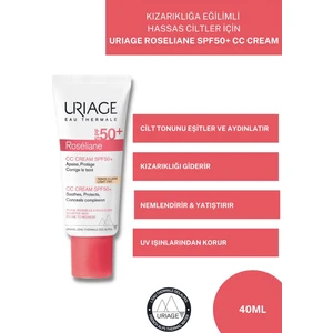 Roseliane Cc Cream Spf50+ 40 ml Kızarıklığa Eğilimli Olan Hassas Ciltler İçin Güneş Kremi