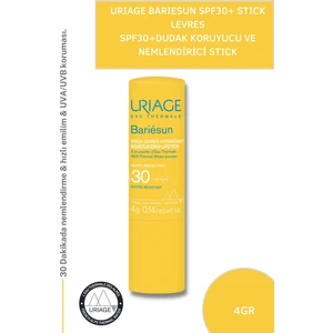 Bariesun Spf 30 + Stick Levres 4 G Dudak Koruyucu Ve Nemlendirici Stick  Yüksek UVB-UVA koruması içeren SPF 30 dudak stick
