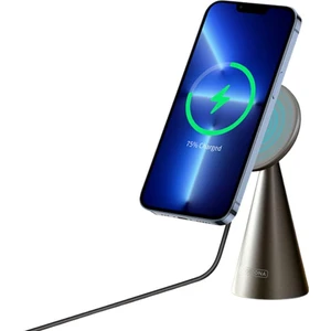 3in1 Magsafe 15W Kablosuz Şarj Standı Araç Şarjı Iphone 14 13 12 11 Pro Max Şarj Cihazı