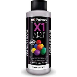X1 Art Multisurface Hobi Boyası Siyah Orkide 120 ml