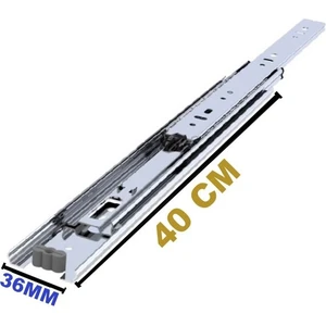 Ray 36 mm x 40 cm Teleskopik Çekmece Rayı