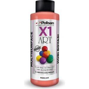 X1 Art Multisurface Hobi Boyası Mercan 120 ml