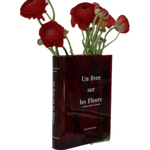 Lüks Nordic Kitap Şeklinde Vazo Ev Dekorasyonu Masa Süslemeleri (Yurt Dışından)