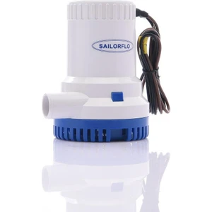 Sailorflo Dikey Sintine Pompası 2000GPH 12V 10A