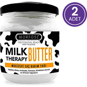 Milk Therapy Butter Yağ Içeren Mucizevi Saç Bakım Kremi - 2 Adet